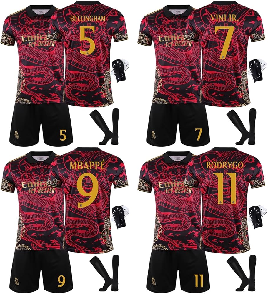 Amazon.co.jp: [M-loongren] レアル・マドリード レッド 竜紋 特別版