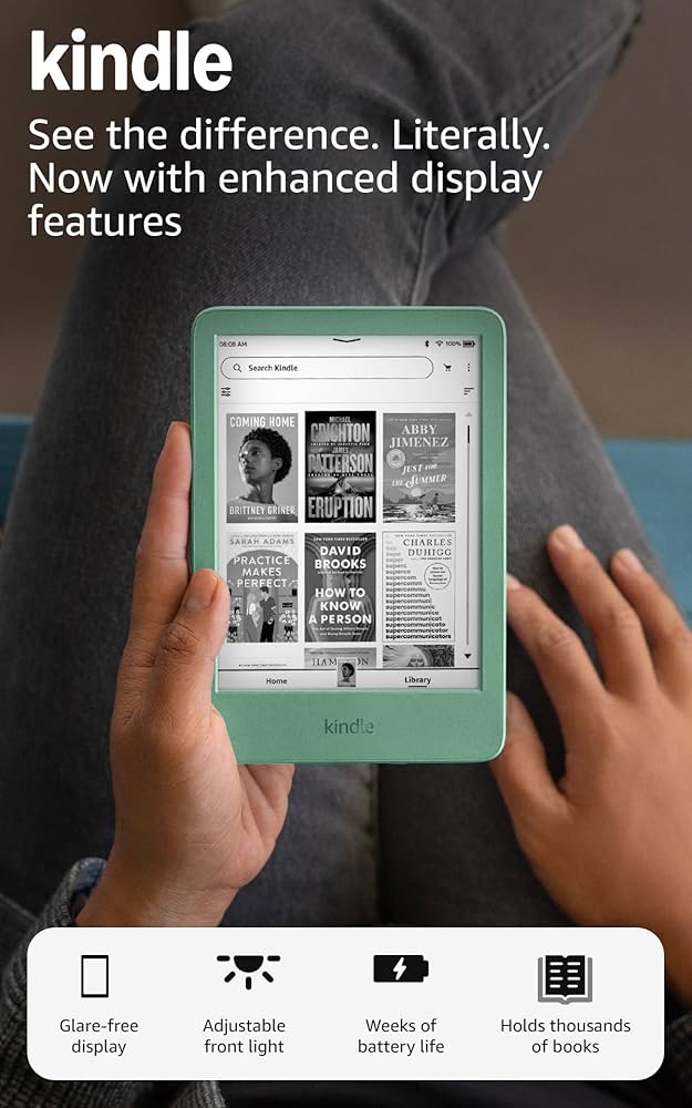 Amazon.com: Amazon Kindle 16 GB (newest model) - Lightest and most