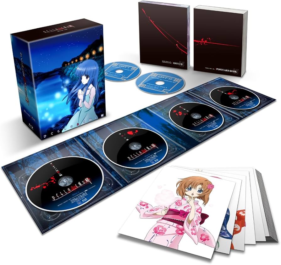 Amazon.co.jp: アニメ「ひぐらしのなく頃に解」BD-BOX [Blu-ray] : 今