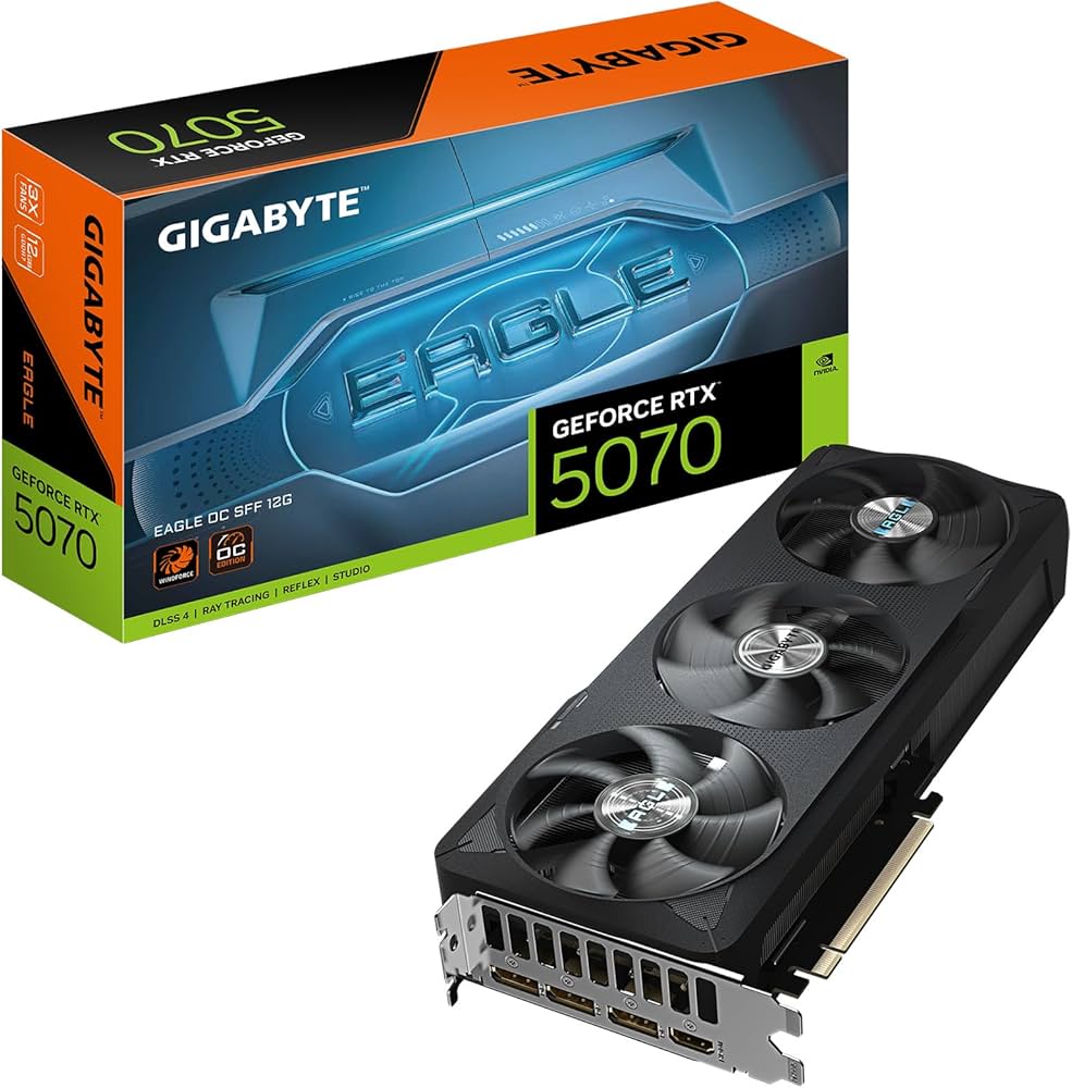 Amazon | GIGABYTE GeForce RTX 5070 Eagle OC SFF 12G グラフィック