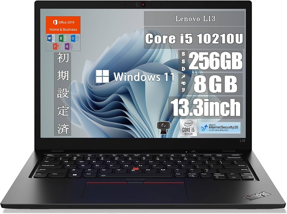 Amazon.co.jp: [Refurbished] Lenovo 13.3 inch Laptop ThinkPad L13