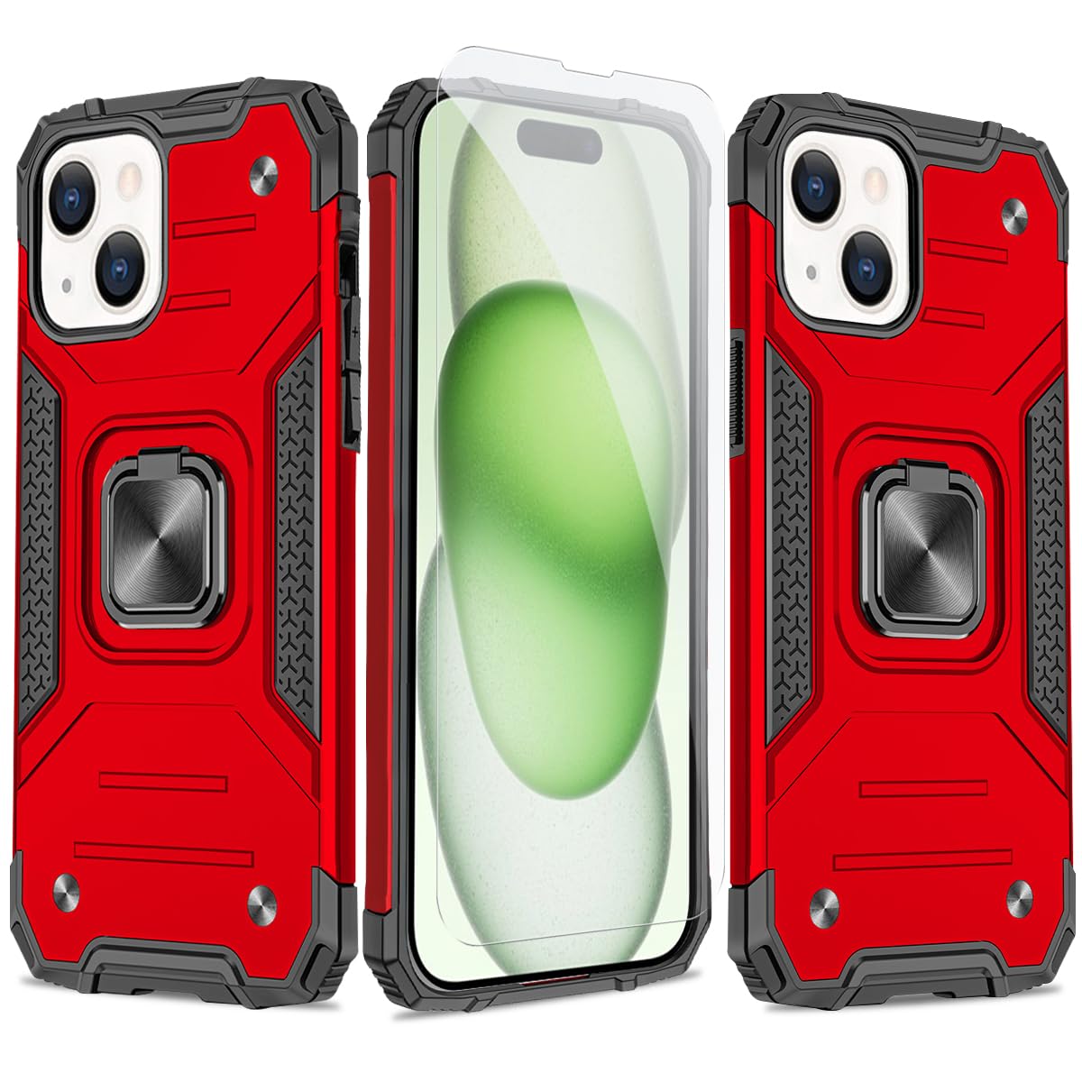 Amazon.co.jp: JSCOMYAP iPhone 15 Plus ケース用 + 强化 ガラス