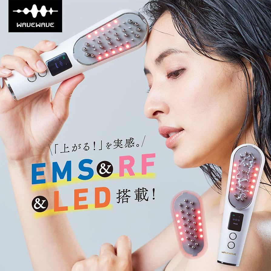 Amazon.co.jp: WAVEWAVE 公式 ems美容器 フェイスケアRF LED光エステ 1