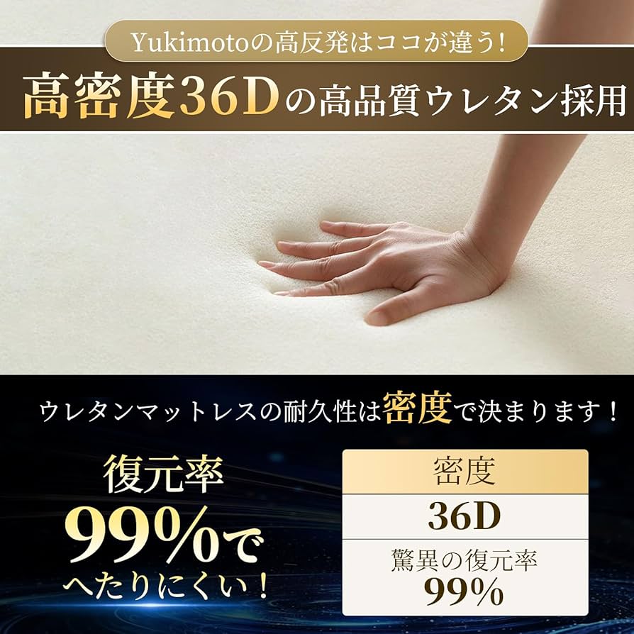 Amazon.co.jp: マットレス 折り畳み シングル【取っ手付き 高密度36D