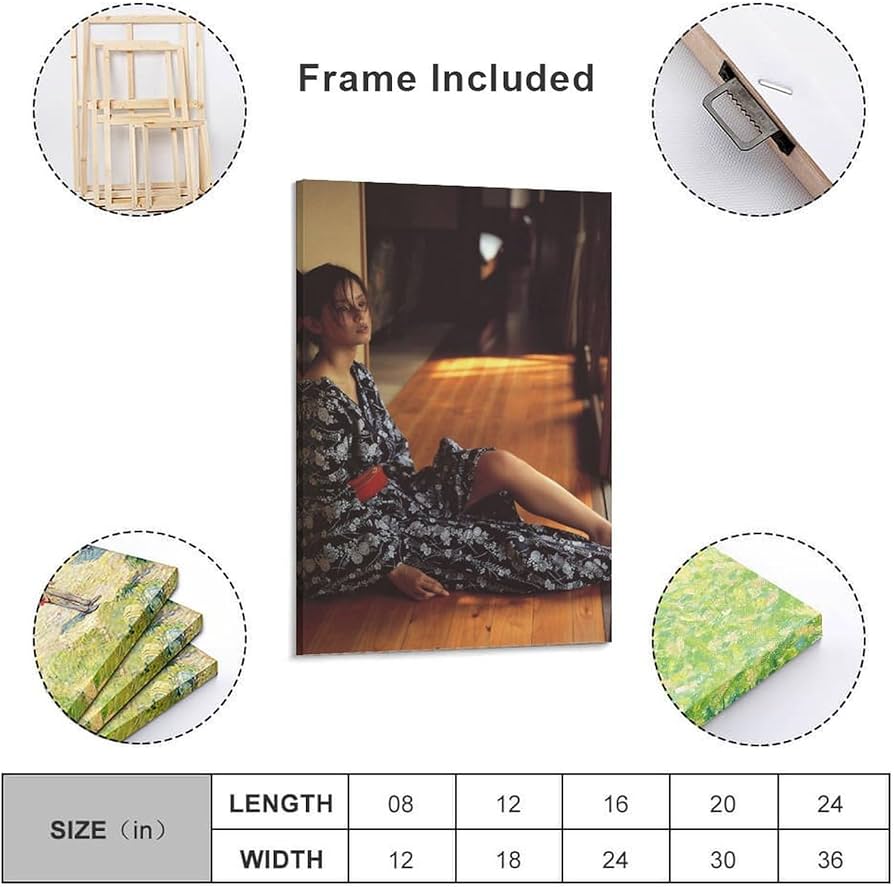 Amazon.co.jp: 小西真奈美 ポスター8 キャンバスアートポスター 水着