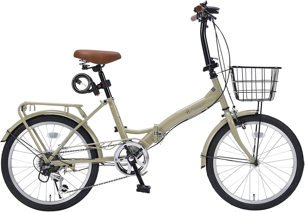 Amazon | MYPALLAS(マイパラス) 折畳自転車20インチ オールインワン