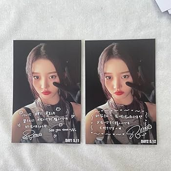 Amazon.co.jp: BABYMONSTERローラB賞ポストカードサインメッセージ