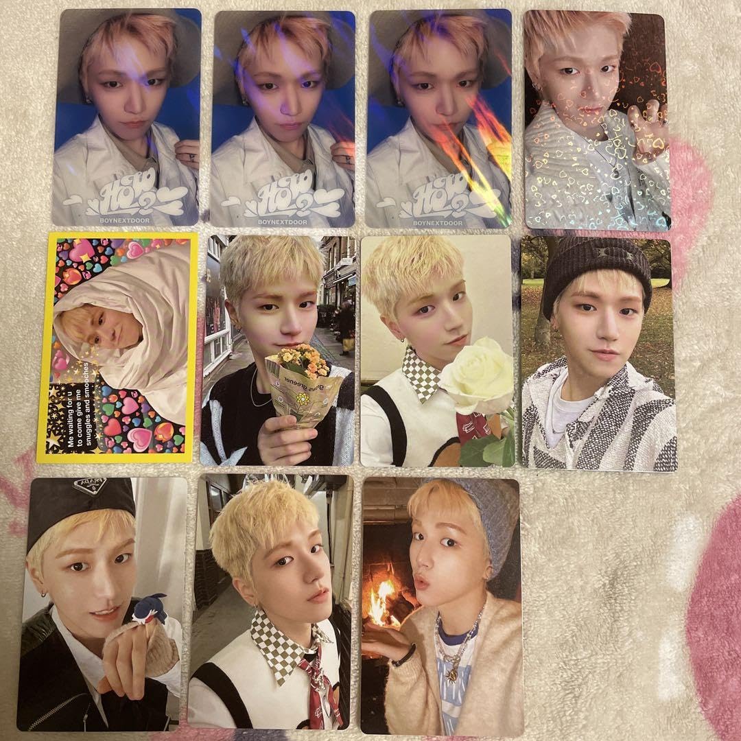 Amazon.co.jp: BOYNEXTDOOR リウ トレカセット : おもちゃ