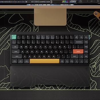 Amazon | nuphy Air75 V2 メカニカルキーボード 75%ロープロファイル