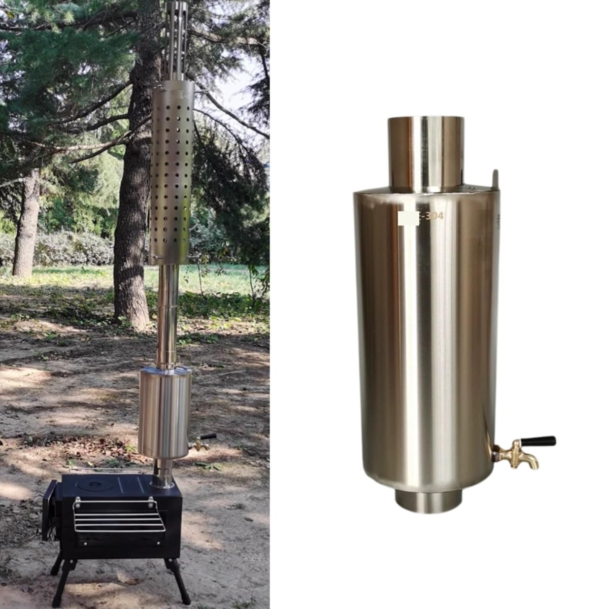 Amazon.co.jp: Yuntuzhiyan 厚さ0.7mm ステンレス鋼 外径100mm、60mm