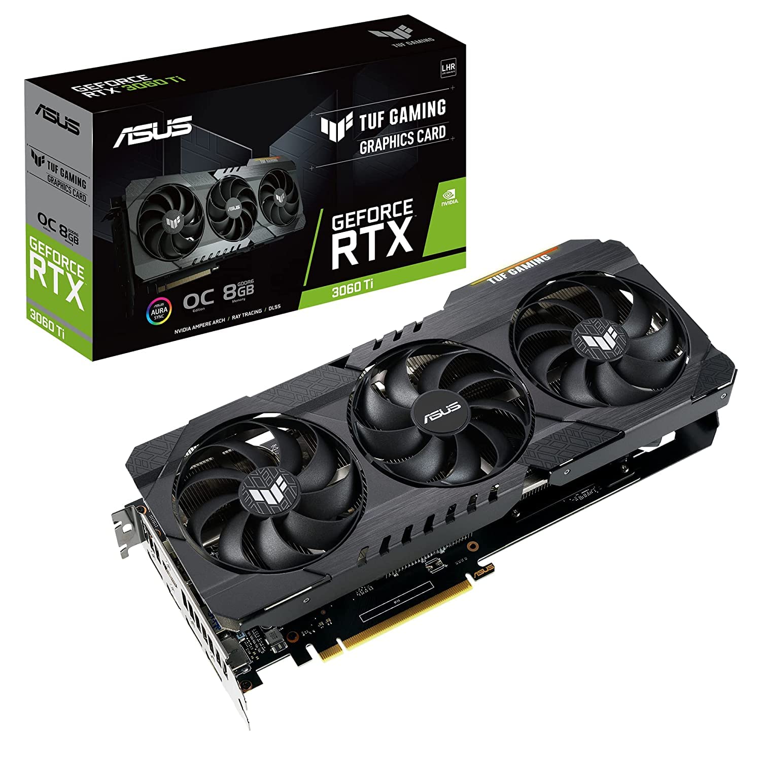 Amazon | ASUSTek TUF Gaming NVIDIA GeForce RTX 3060 Ti 搭載ビデオ