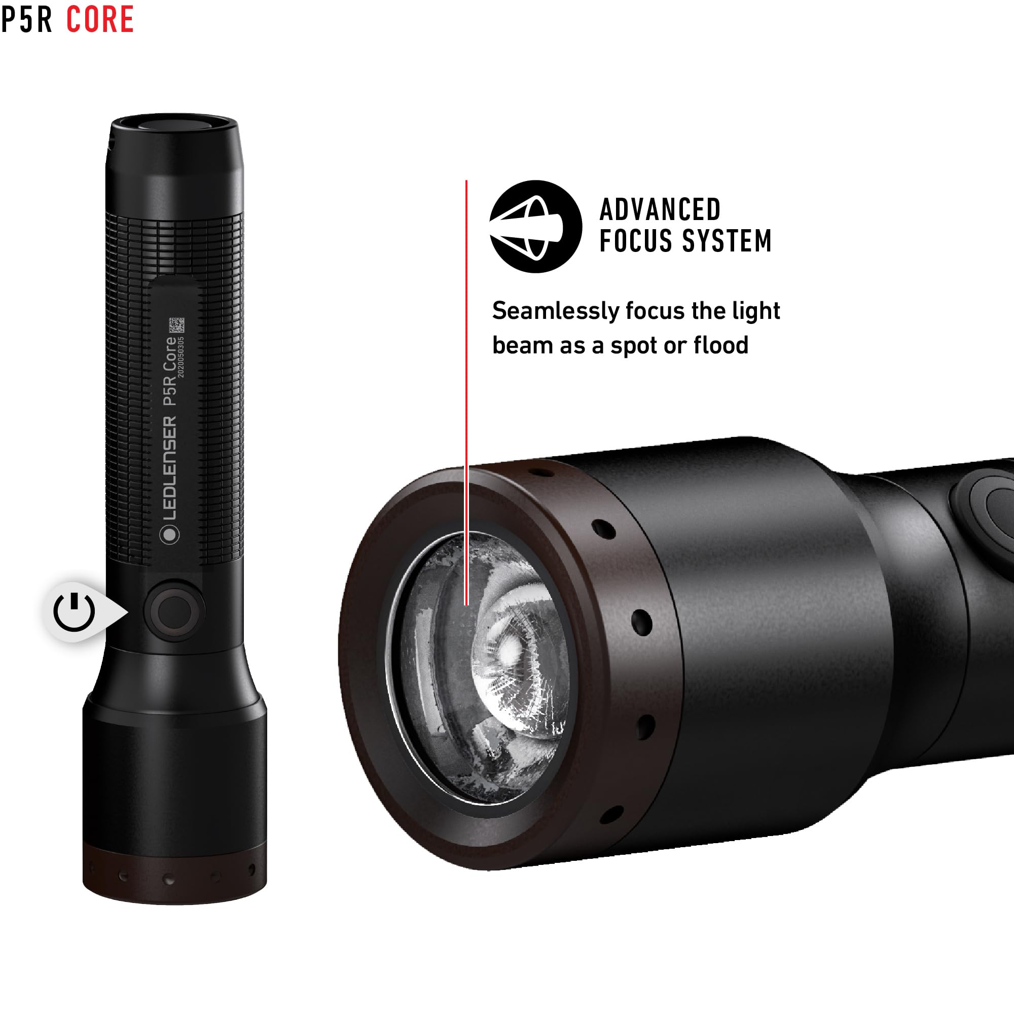 Amazon.co.jp: Ledlenser(レッドレンザー) P5R Core 充電式懐中電灯