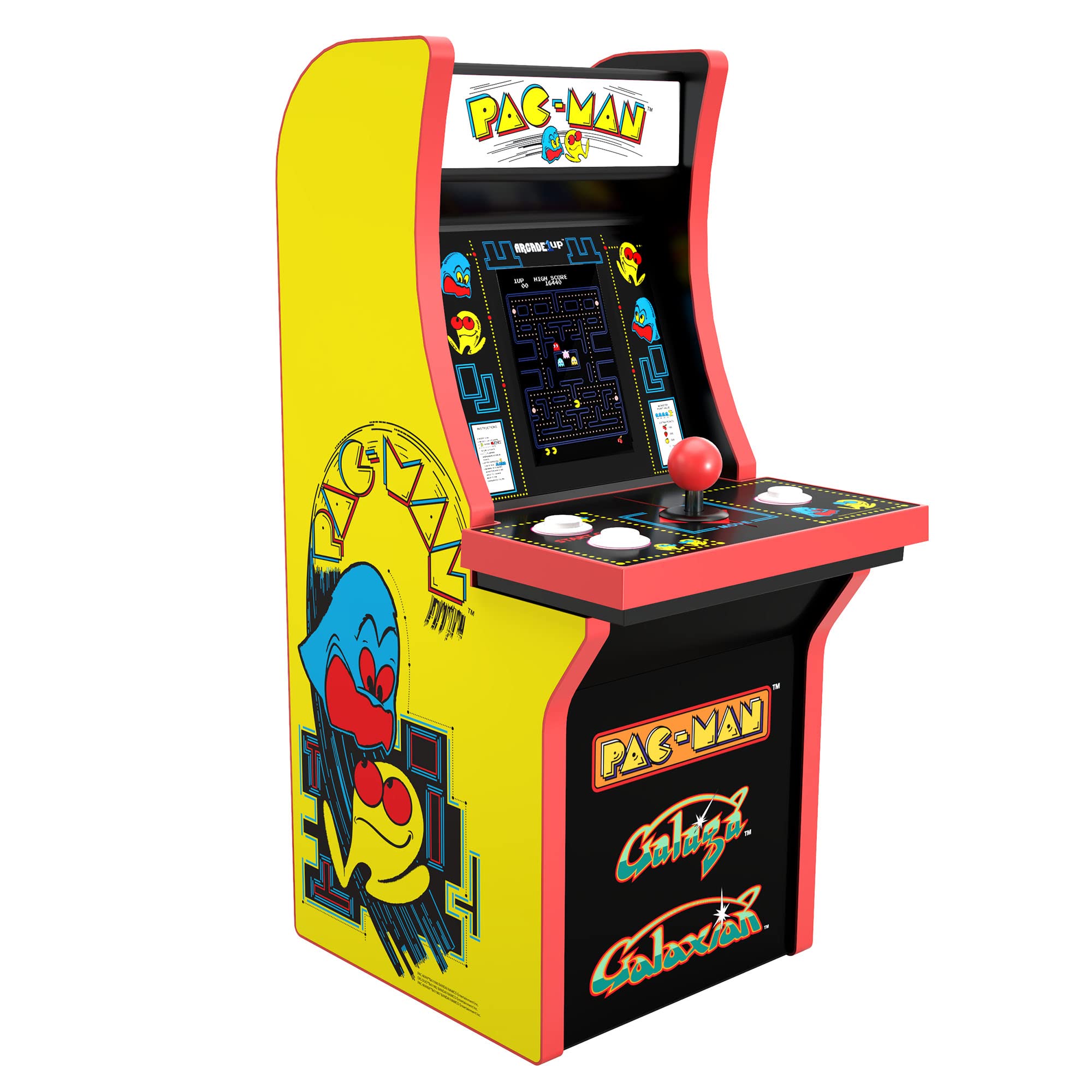 Amazon.com: Arcade1Up Pacman Collectorcade 1 Player : Video Games