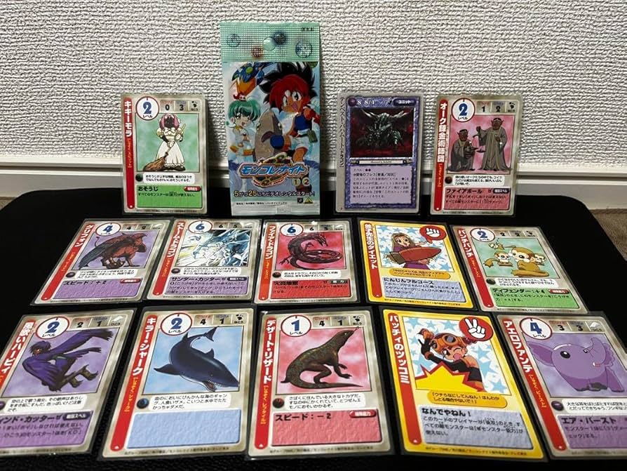 Amazon.co.jp: 当時物 モンコレナイト パック プロモカード モンスター