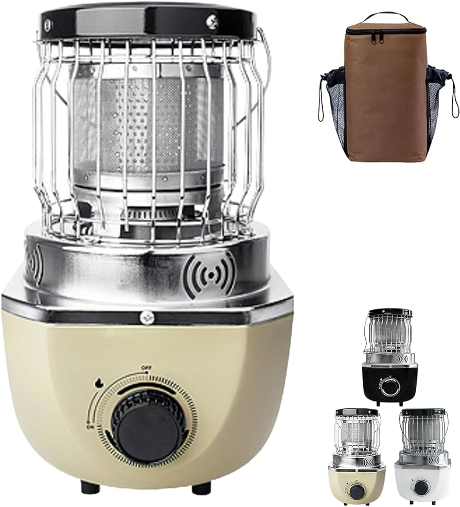 Amazon | ガスストーブ カセット 1台2役 ポータブル ガスヒーター ガス