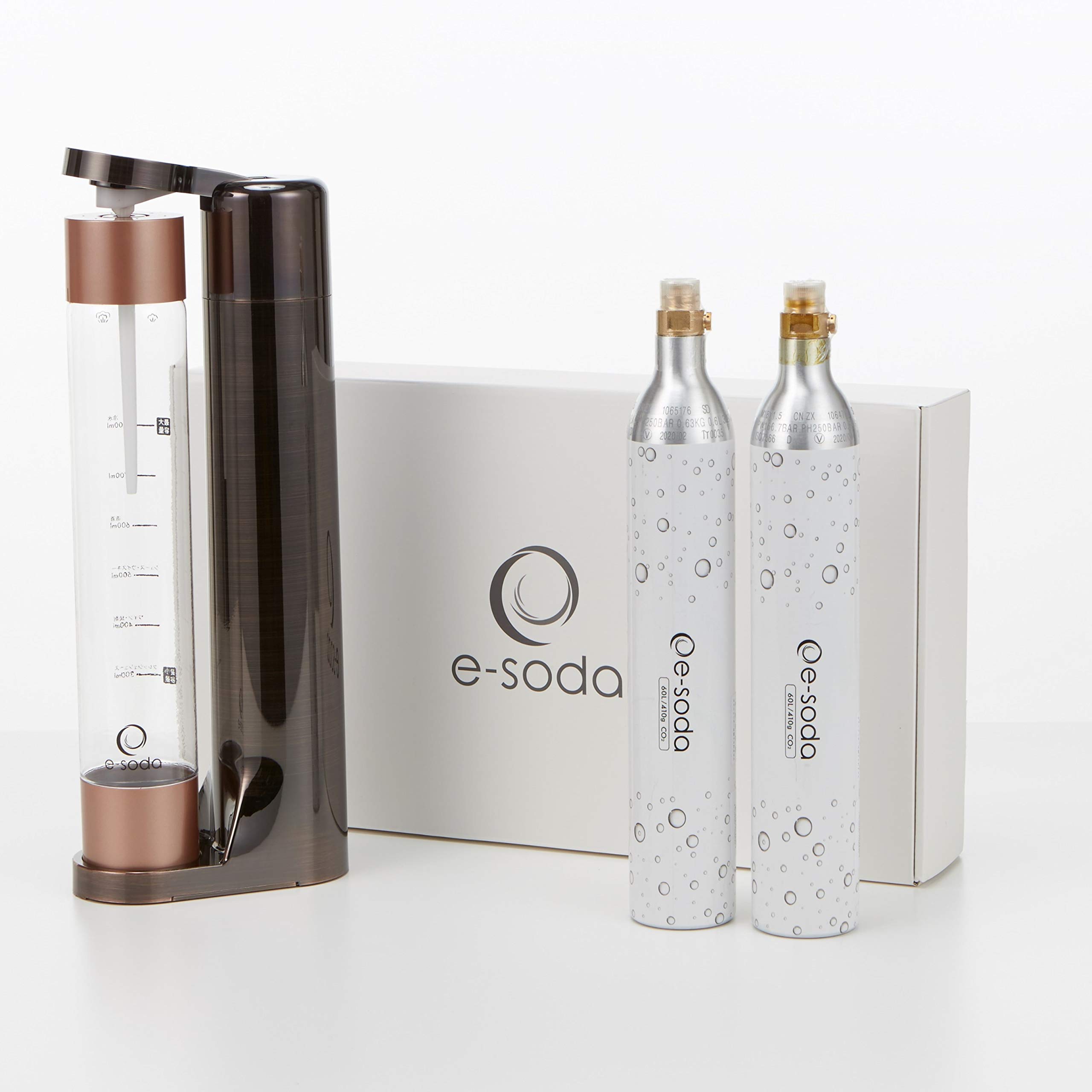 Amazon | 【セット特別価格】炭酸水メーカー e-soda サーバー本体