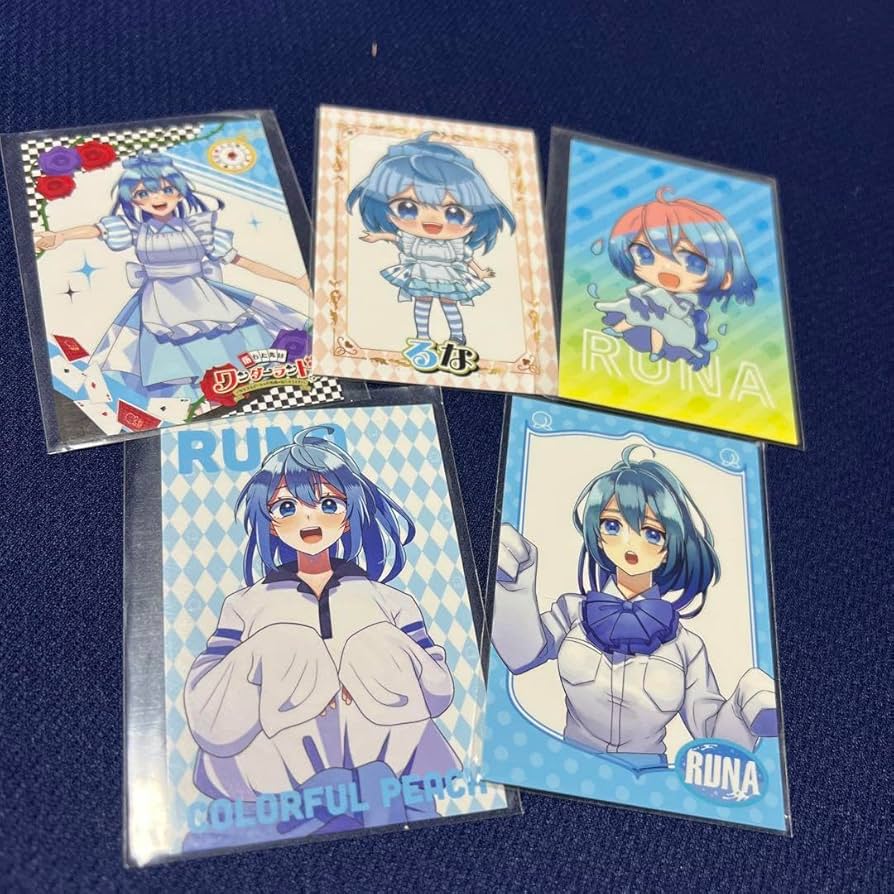 Amazon.co.jp: カラフルピーチ るな るなちゃん るなさん トレカ