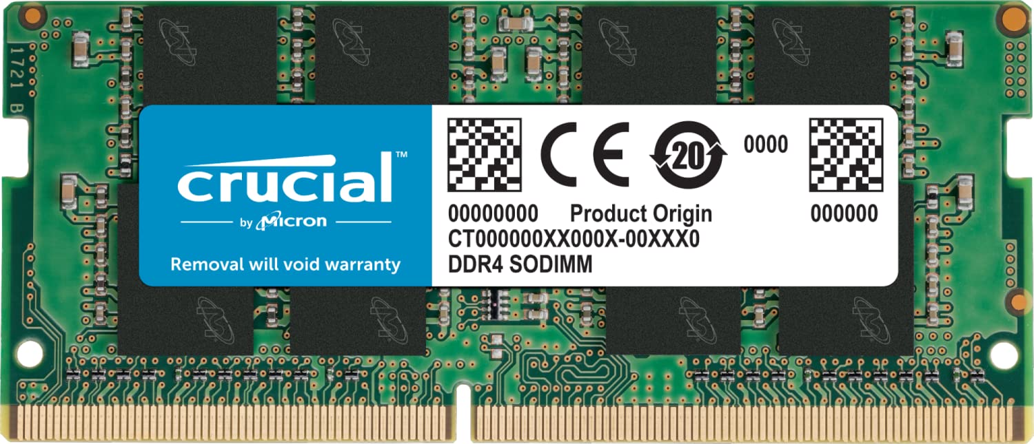 Crucial 16GB, 260-pin SODIMM, DDR4 PC4-21300, at Amazon.com