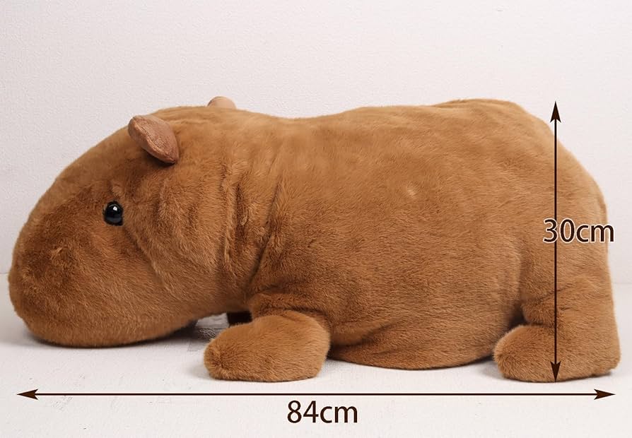 Amazon.co.jp: テイクオフ ふわふわ カピバラ LL ブラウン 154-0880