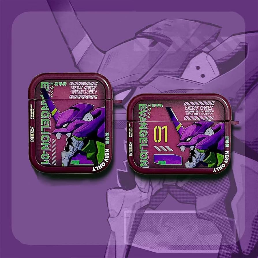 Amazon | QLP 新世紀エヴァンゲリオン airpods TPU ケース EVA グッズ