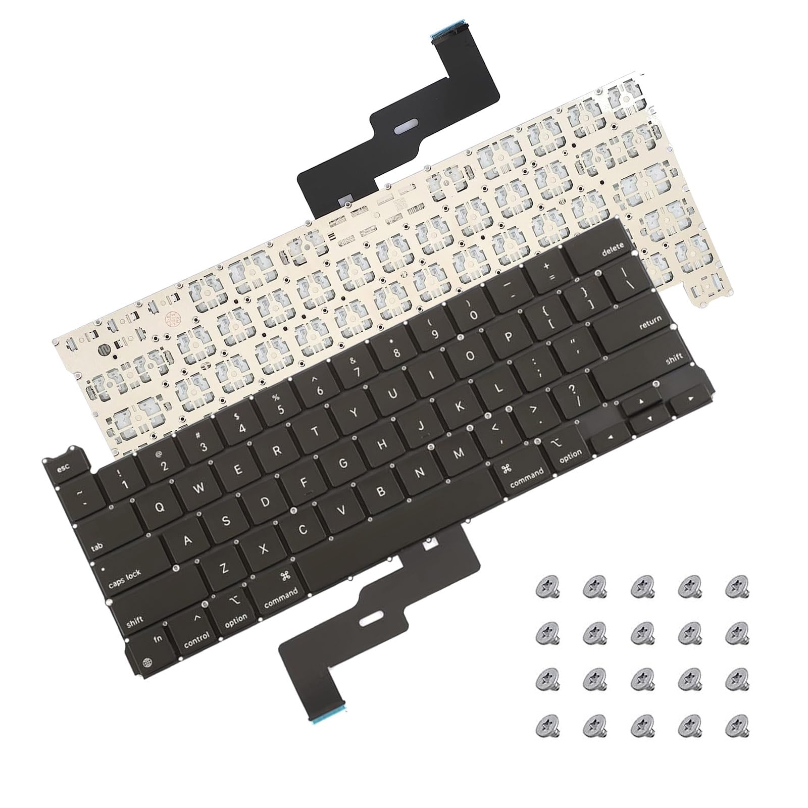 Amazon.com: Keyboard (US English) + Screws Kit Replacement for