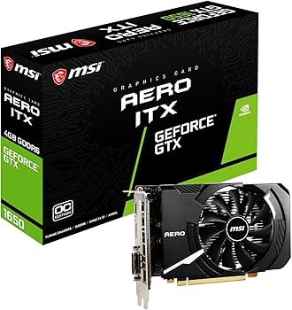 Amazon | MSI GeForce GTX 1650 D6 AERO ITX J OC グラフィックス