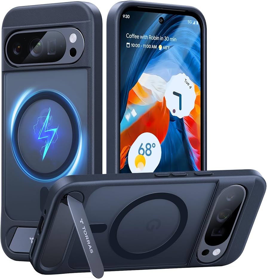 Amazon.com: TORRAS Magnetic & Stand for Google Pixel 9 Pro XL Case