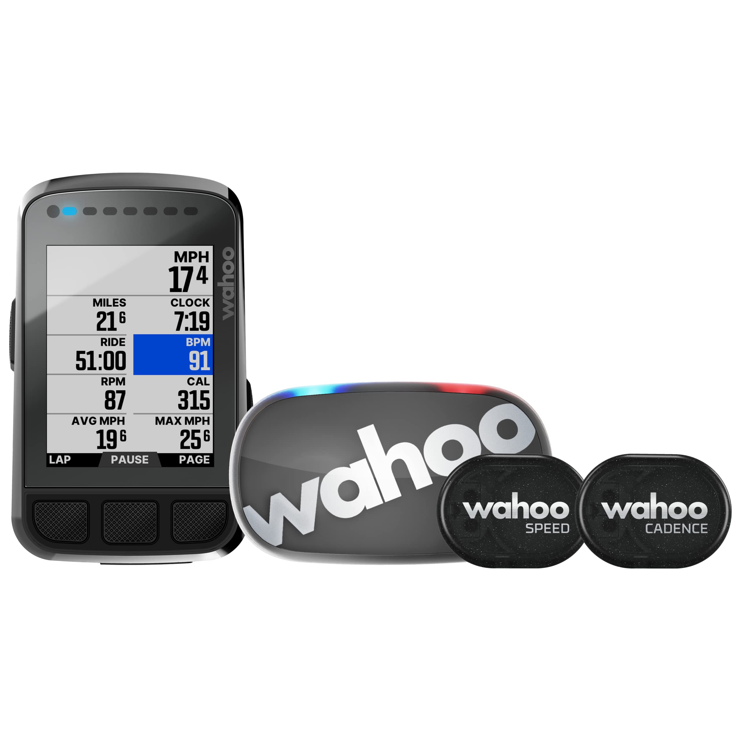 Wahoo ELEMNT Bolt V2 GPS Cycling/Bike Computer Bundle : Amazon.ca