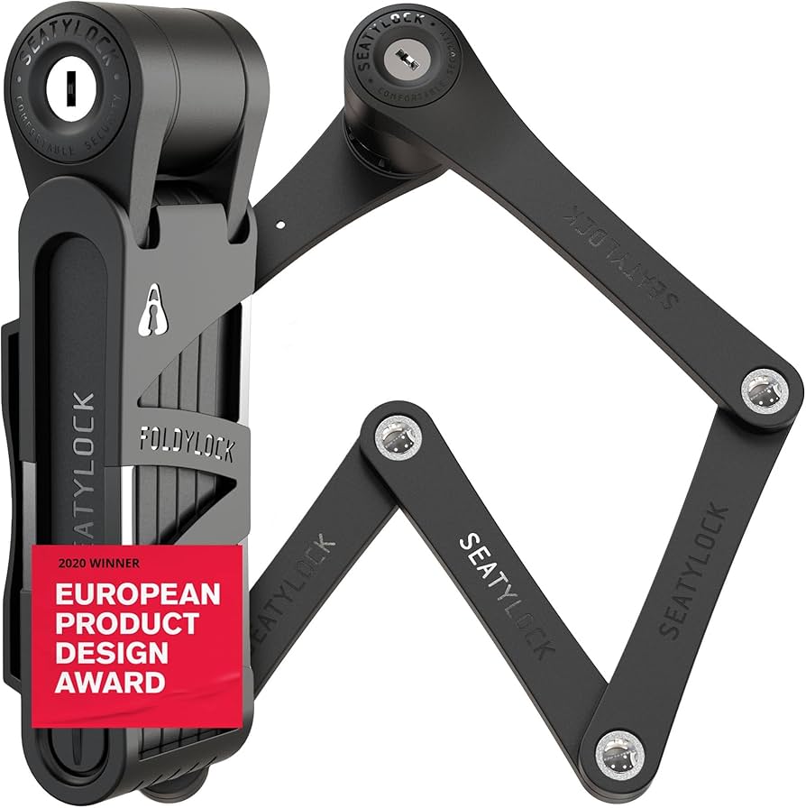 Amazon.com: Seatylock FoldyLock Compact Folding Bike Lock - Award