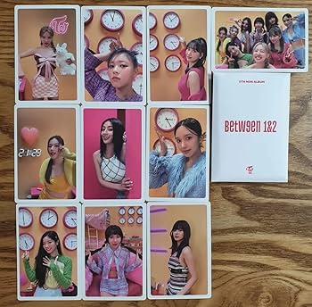 Amazon.co.jp: TWICE BETWEEN 1&2 予約特典 トレカ フォトカード 10枚