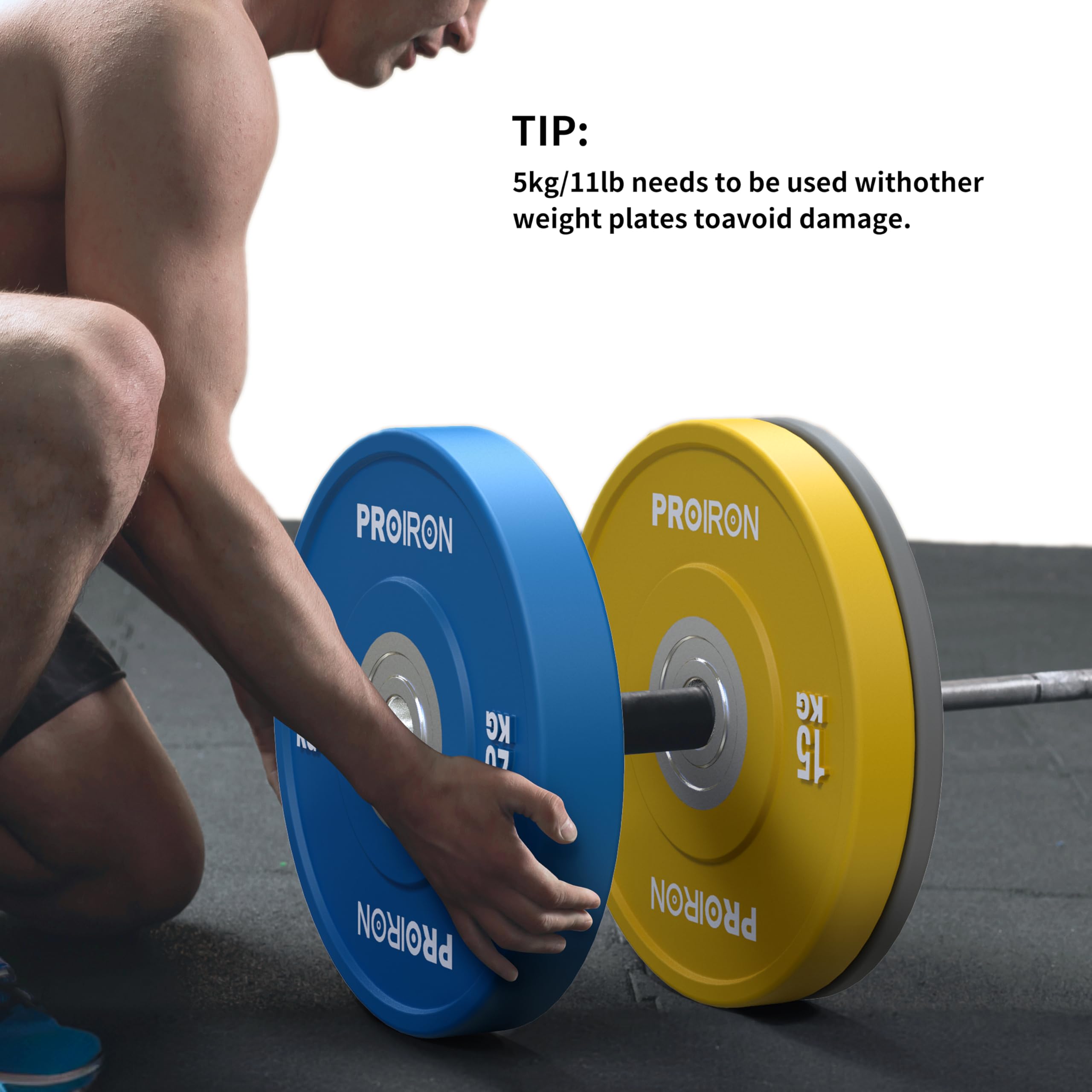 Amazon | PROIRON ダンベル プレート バーベル プレート 5kg/10kg/15kg