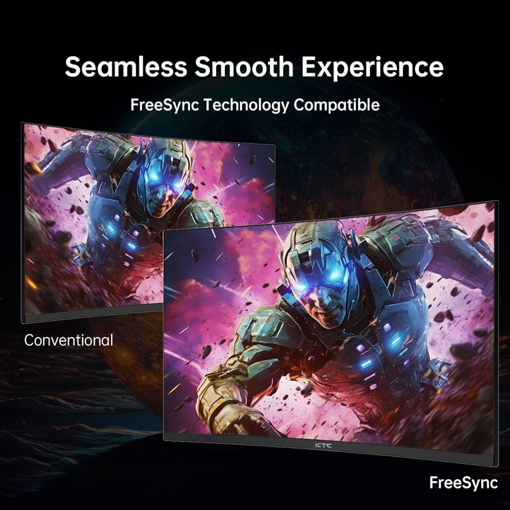 Amazon.co.jp: KTC 32インチ 湾曲ゲーミングモニター FHD 1080P 165Hz