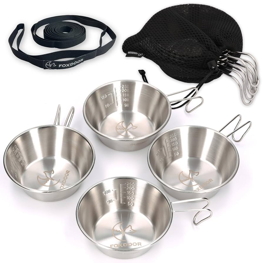 アメトーク特別販売品。 シェラカップ2個セット アウトドア用 1人