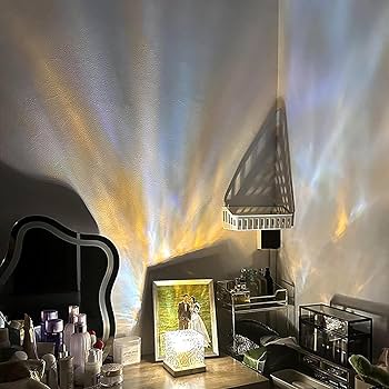 Amazon.co.jp : NOVSKI クリスタルテーブルランプ、オーロラオーロラ