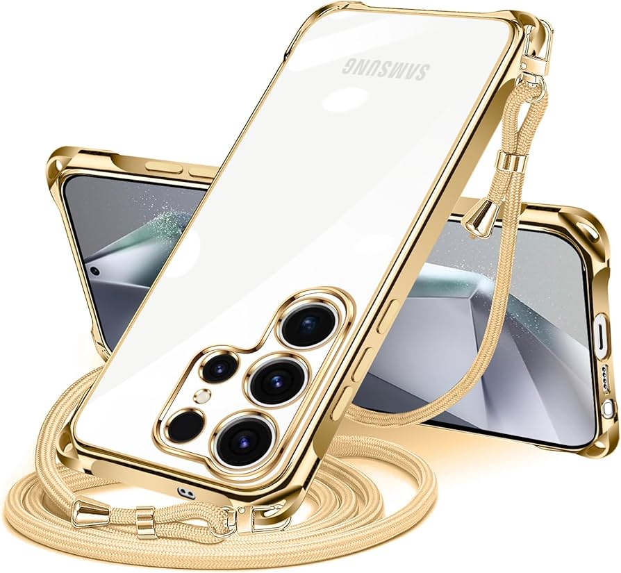 Amazon.co.jp: Galaxy S25 Ultra 用 ケース クリア ショルダー SC-52F