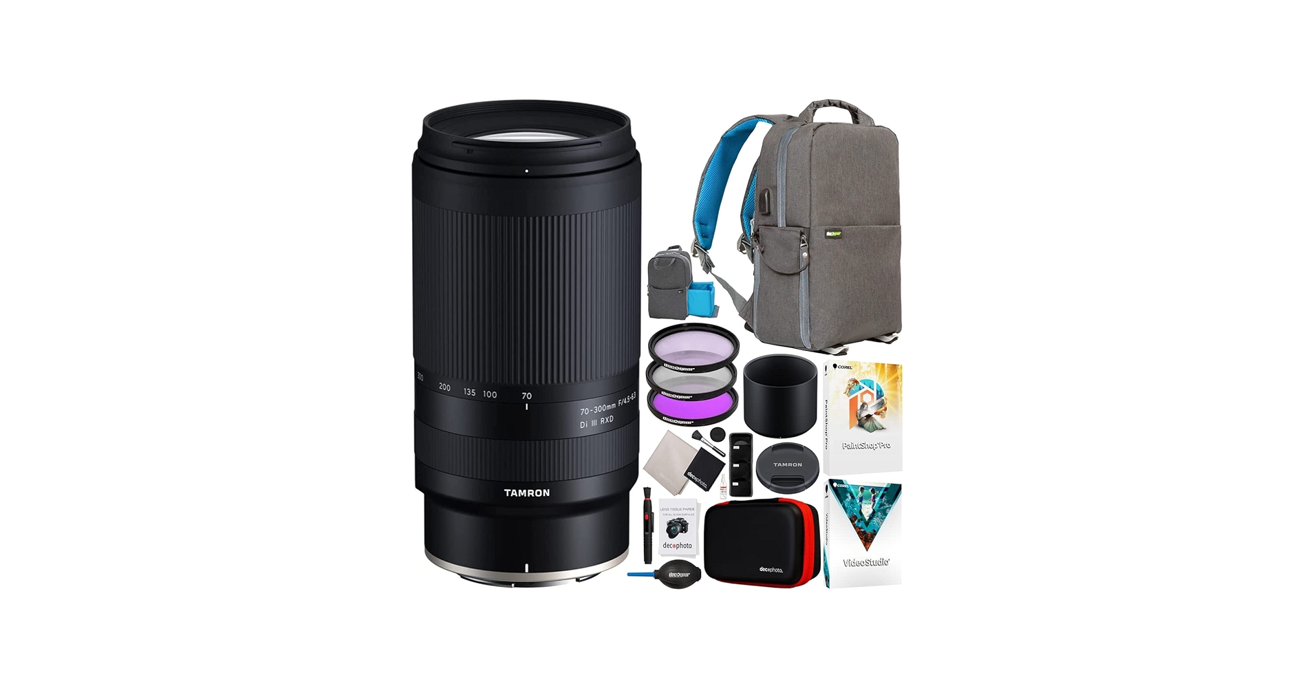 Amazon.com : Tamron 70-300mm F/4.5-6.3 Di III RXD Lens for Nikon Z