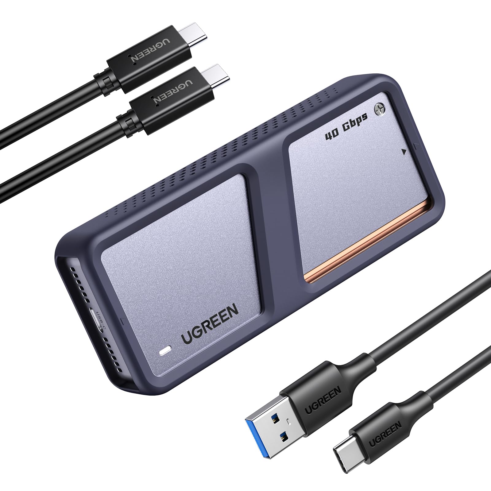 Amazon.co.jp: UGREEN M.2 SSD 外付けケース 【USB4 40Gbps】 M.2 SSD