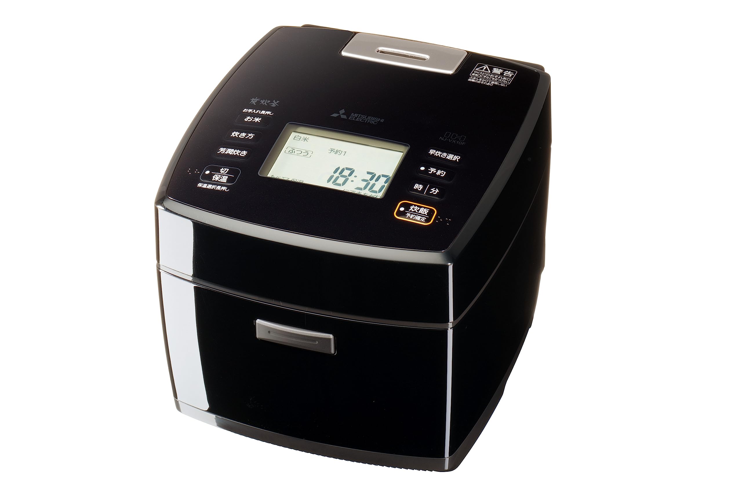 Amazon | 三菱電機 炊飯器 5.5合 IH式 日本製 備長炭炭炊釜(かまど構造