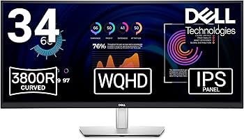 Amazon.co.jp: Dell P3424WE USB-C 34 Zoll WQHD (3440x1440) 21:9