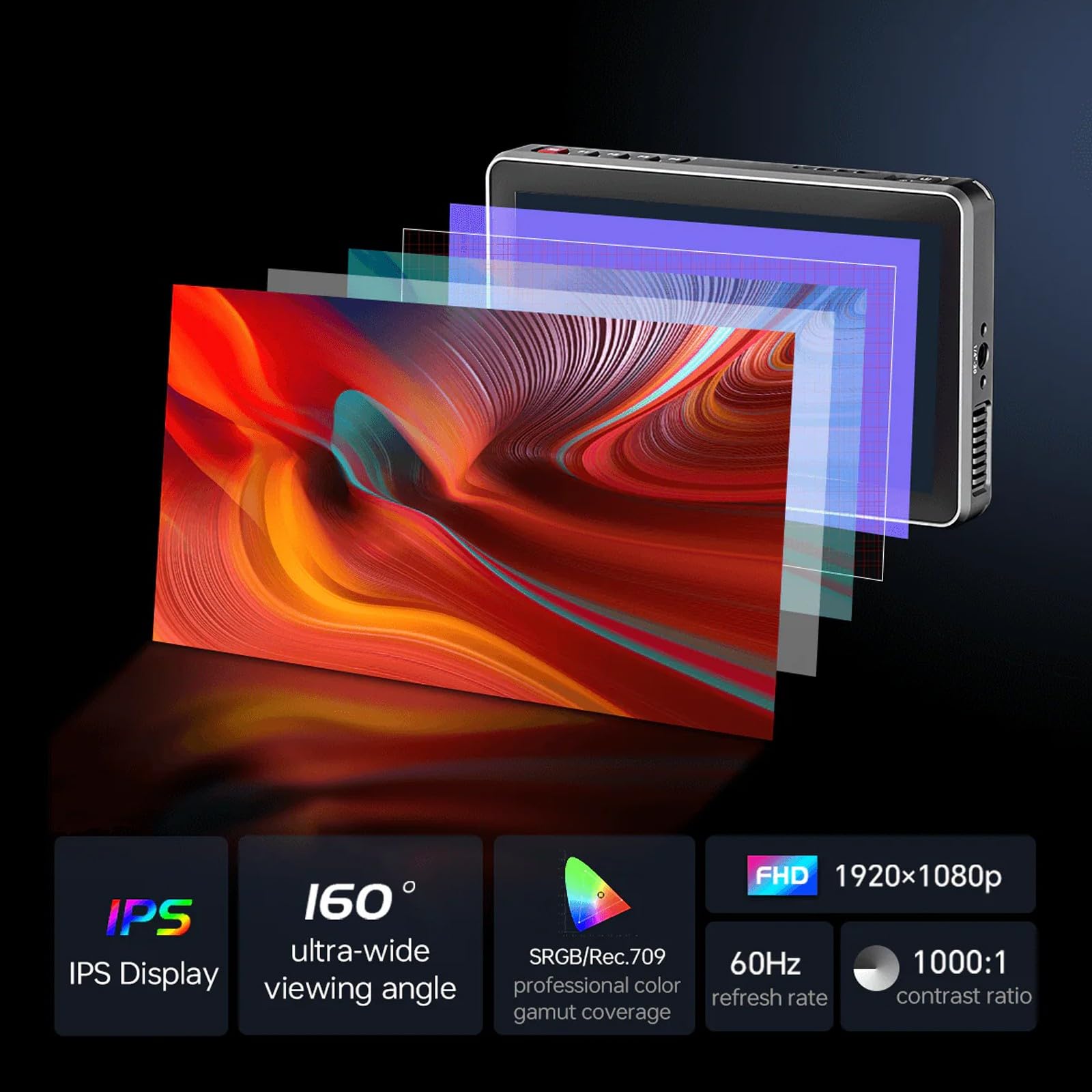 Amazon.co.jp: VILTROX DC-X2 6インチ 超高輝度 2000Nits タッチ