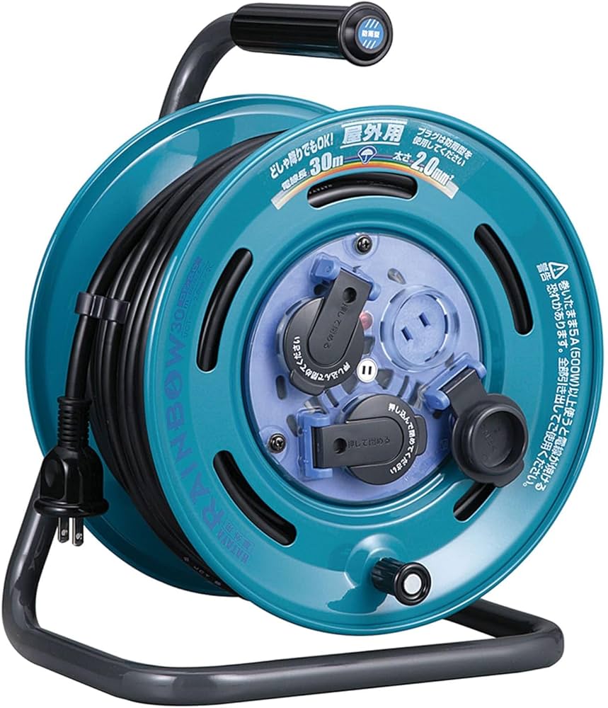 Amazon | ハタヤ (HATAYA) コードリール 屋外用 (防雨型) 100V型