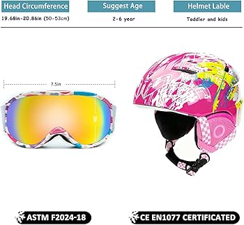 Amazon | BeBeFun 幼児と子供用 スキースケートヘルメット 48-52cm S