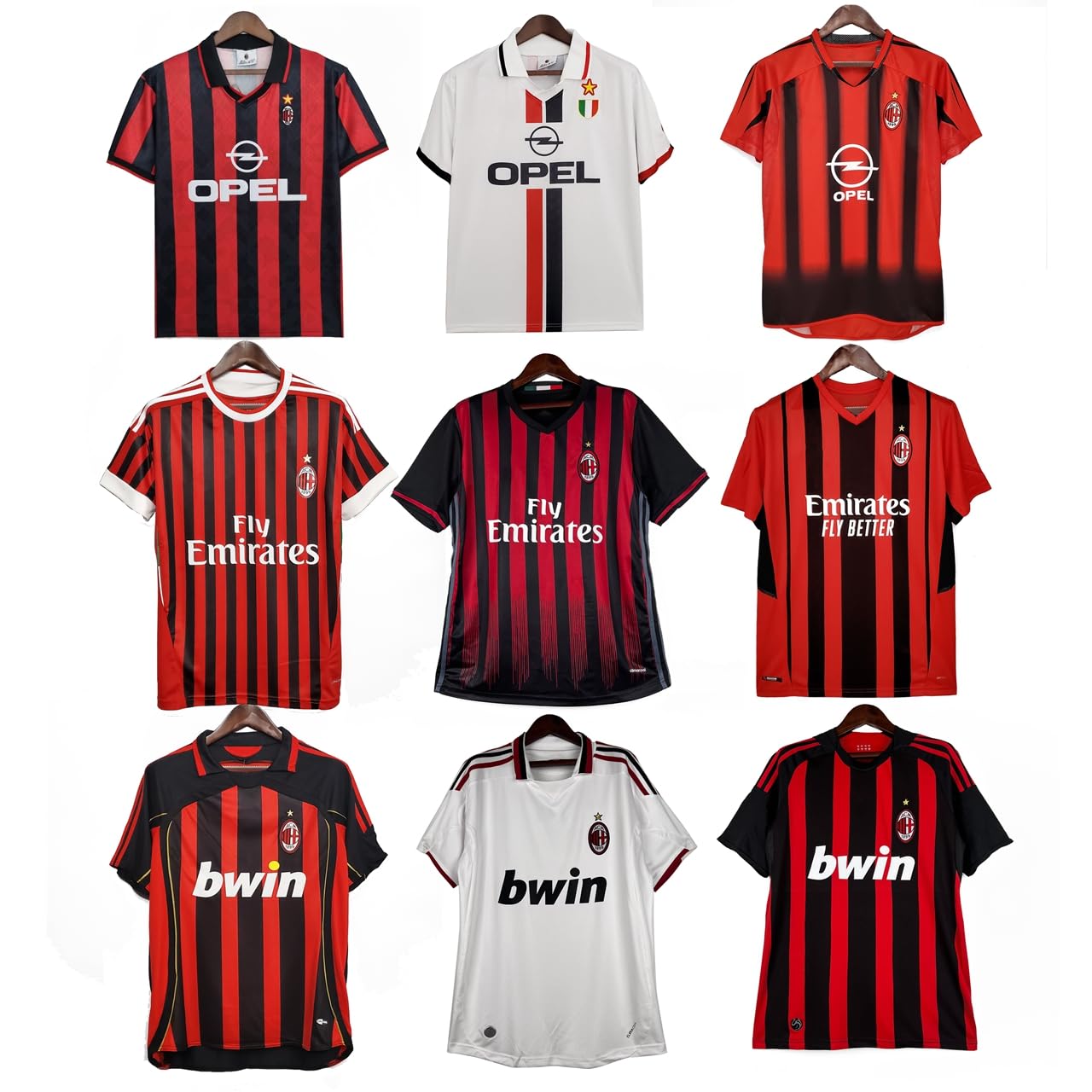 Amazon.co.jp: ACミラン サッカー ユニフォーム 24-25 ホーム アウェイ