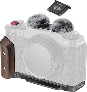 Amazon | SmallRig X-M5用 木製ハンドグリップ L字型グリップ FUJIFILM