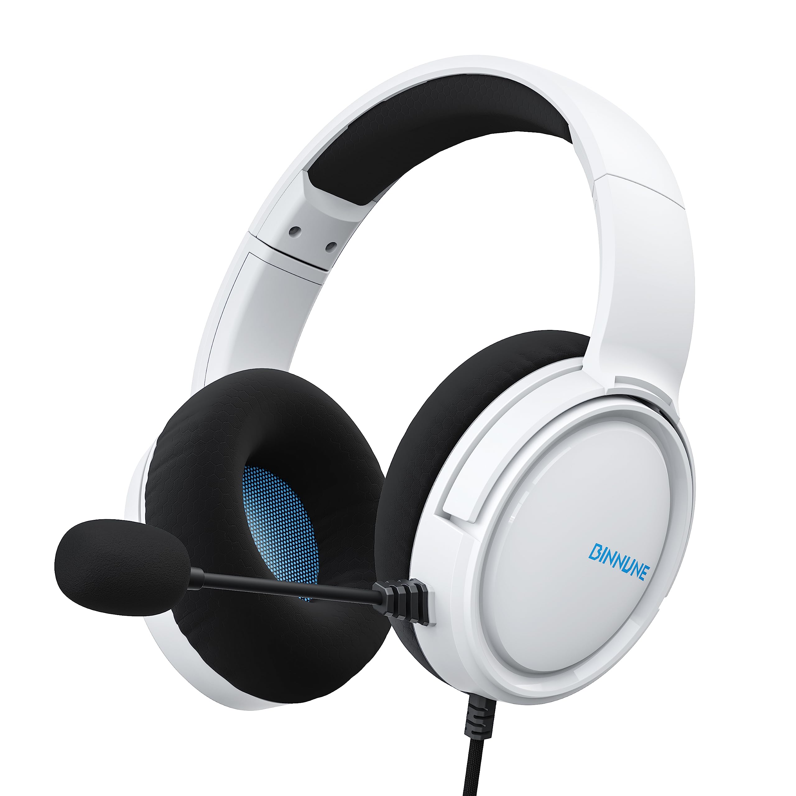 Amazon | BINNUNE ゲーミングヘッドセット Ps5 ヘッドセット 3.5mm有線