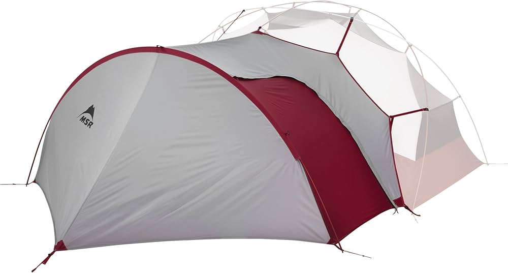 Amazon | MSR(エムエスアール) ギアシェッド GearShed グレー×レッド