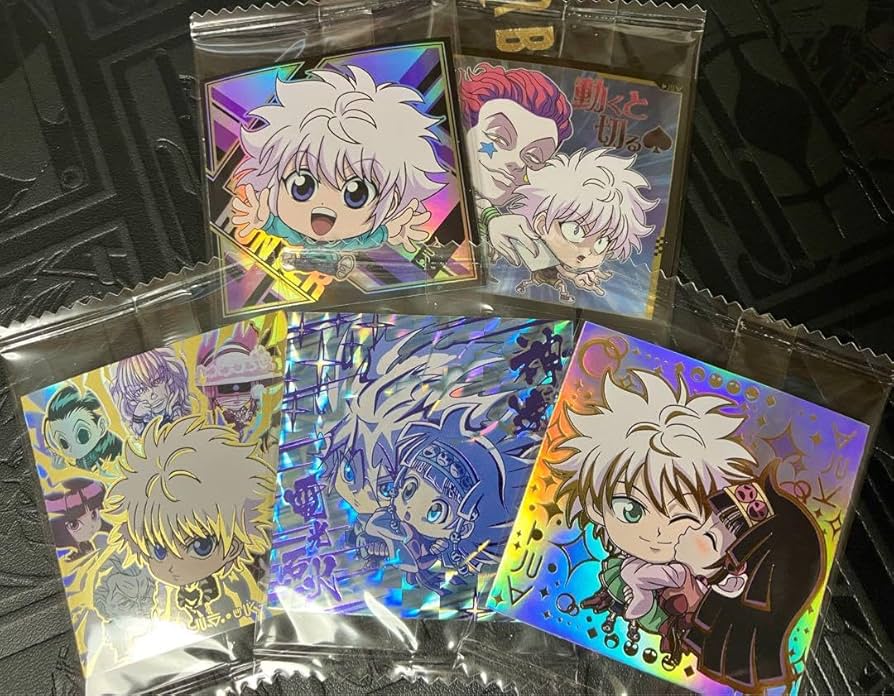 Amazon.co.jp: hunter×hunter ウエハース キルア アルカsec hr 売り