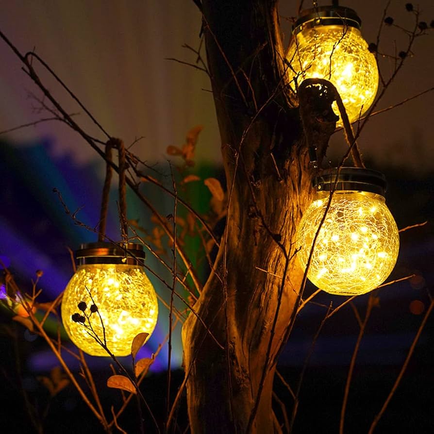 Amazon.co.jp: ソーラーライト 屋外 ガーデンライト 屋外 電球色 30LED