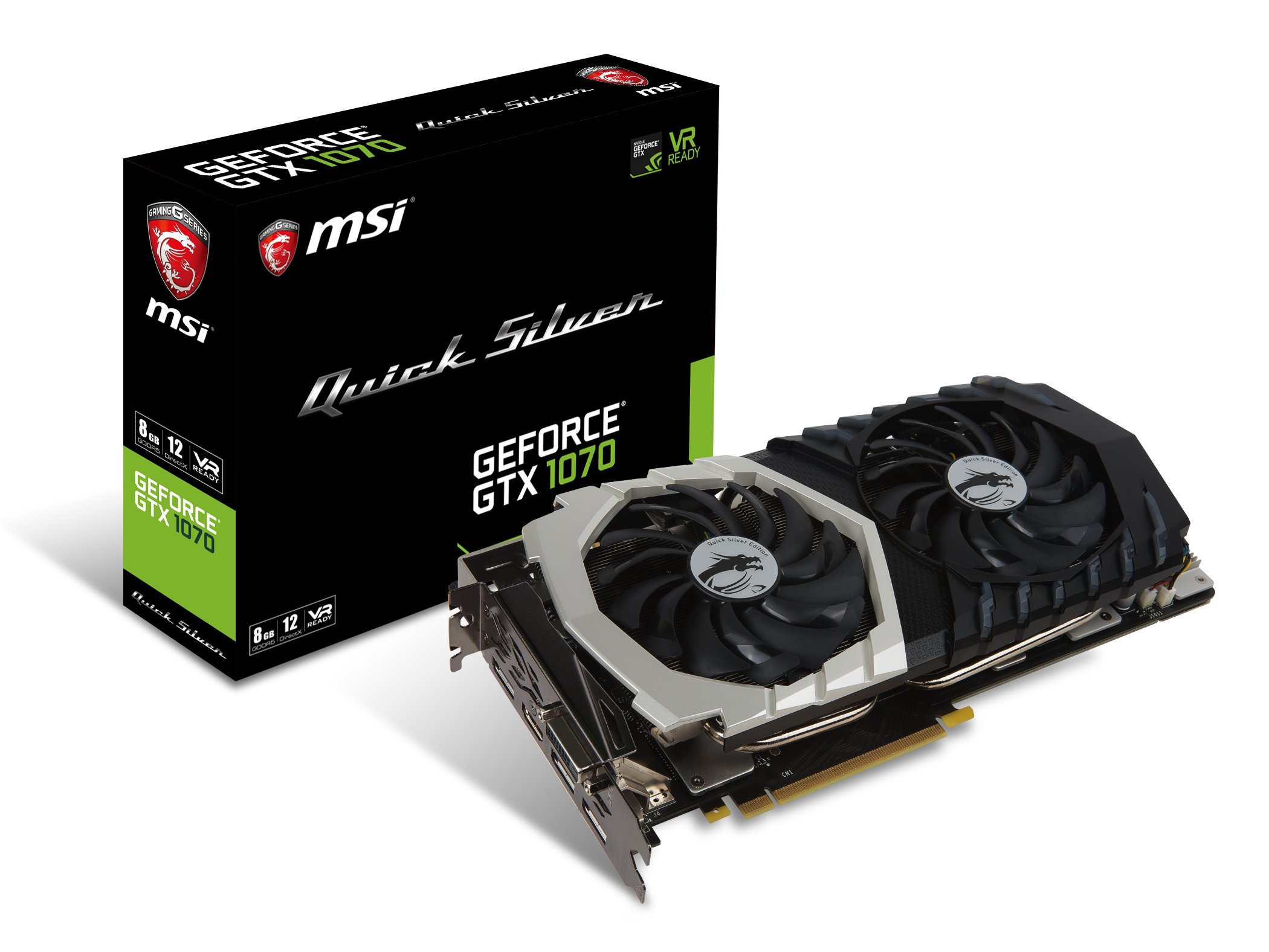 Amazon | MSI Gaming GeForce GTX 1070 8GB GDDR5 SLI DirectX 12 VR