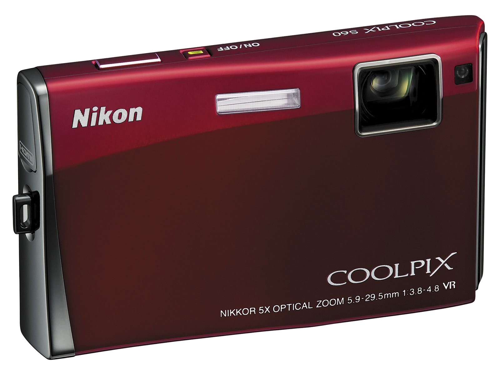 Amazon.com : Nikon Coolpix S60 10MP Digital Camera with 5x Optical